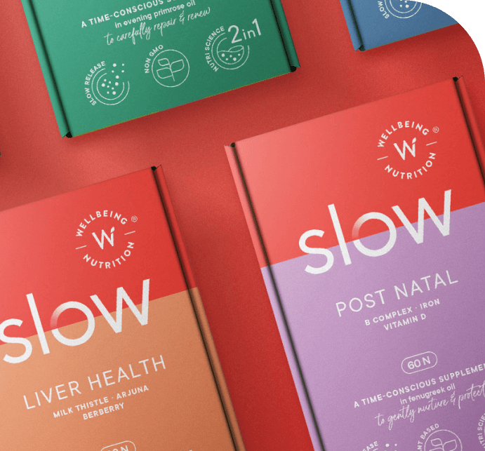 We advised Wellbeing Nutrition across every stage of the production process—from concept to launch