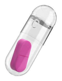 Tablet-in-capsule