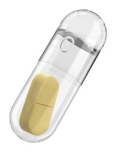 Tablet-in-capsule